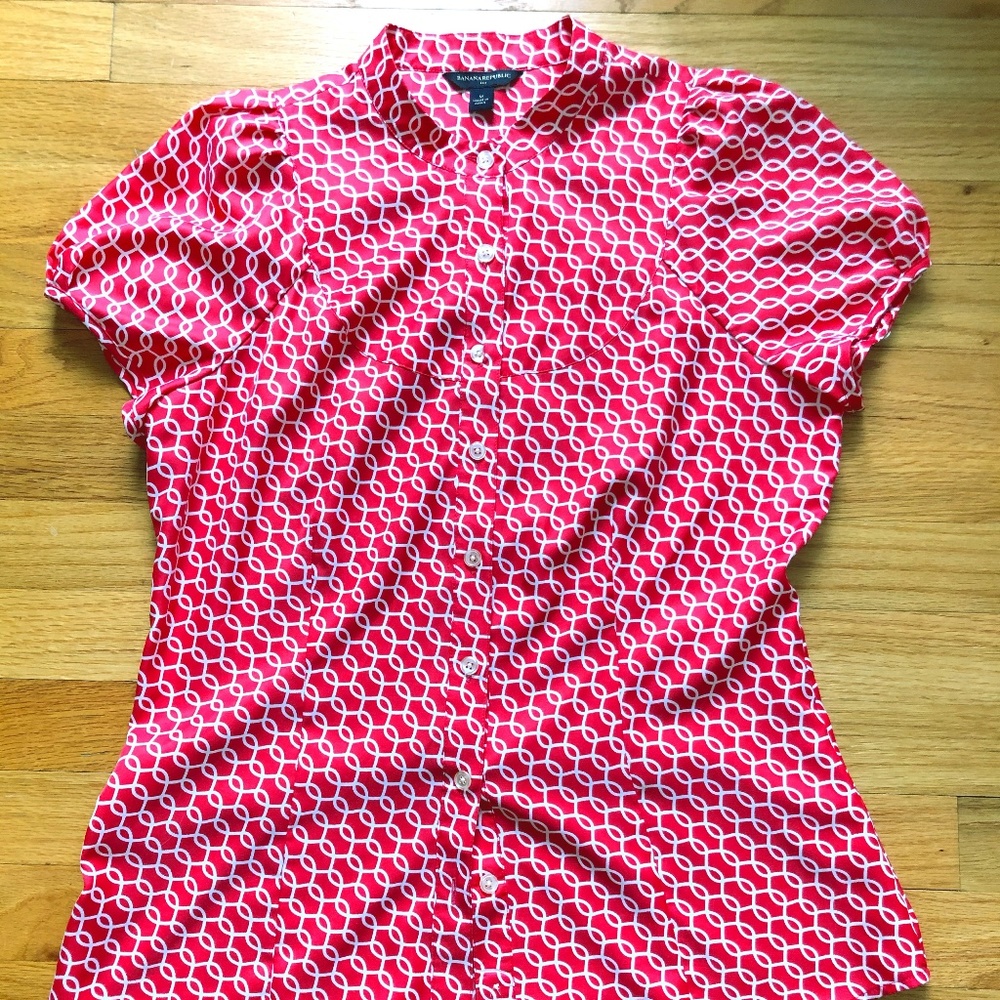 Banana Republic blouse, size M
